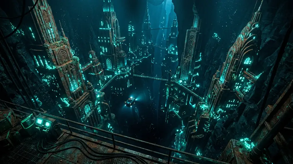 Oceanic Trench Background